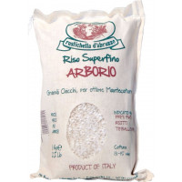 Riso Arborio sacco juta 1kg...
